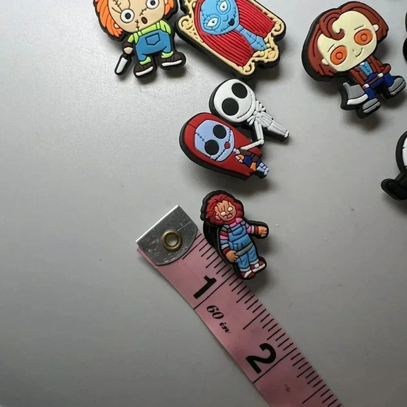 Croc Shoe Horror Jason Freddy Kruger Jibbitz Charms, Nightmare Before Christmas - Picture 3 of 4